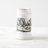 Alice im Wunderland Bierglas (Mittel)