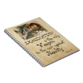 Alice im Wunderland - BILDUNG CAT 1865 Notizblock (Rechte Seite)