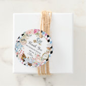 Alice im Wunderland Birthday High Tee Party Geschenkanhänger (Beispiel)