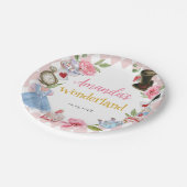 Alice im Wunderland Birthday Paper Teller (Schrägansicht)