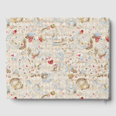 Alice im Wunderland Birthday Party Gästebuch (Rückseite)