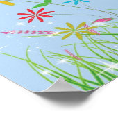 Alice im Wunderland Birthday Poster (Ecke)