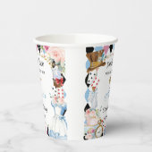 Alice im Wunderland Birthday Tea Party Pappbecher (Links)