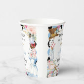 Alice im Wunderland Birthday Tea Party Pappbecher (Rechts)