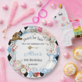 Alice im Wunderland Birthday Tea Party Pappteller (Party)