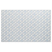 Alice im Wunderland-blaues Blumengewebe Stoff (Yard (91,4 cm))
