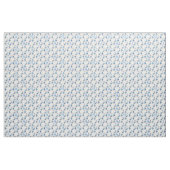 Alice im Wunderland-blaues Blumengewebe Stoff (Yard (91,4 cm))