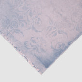 Alice im Wunderland Blue Floral Decoupage Seidenpapier (Detail)