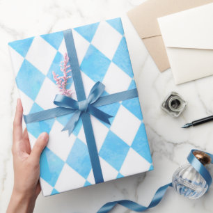 Alice im Wunderland Blue Geschenkpapier