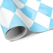 Alice im Wunderland Blue Geschenkpapier (Rolleneckpunkt)