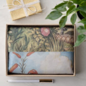 Alice im Wunderland Blumengarten Dekoupage Seidenpapier (Geschenk)