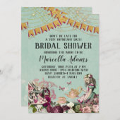 Alice im Wunderland Brautparty Einladung (Vorne/Hinten)