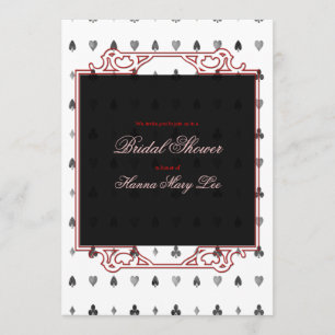 Alice im Wunderland-Brautparty-Einladung Einladung