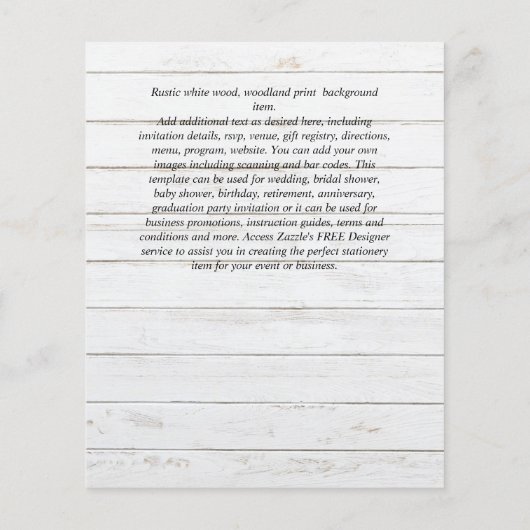 Alice im Wunderland Brautparty Tee Party Einladung (Rückseite)