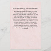 Alice im Wunderland Brautparty Tee Party Einladung (Rückseite)