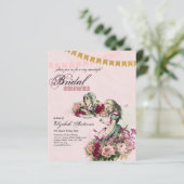 Alice im Wunderland Brautparty Tee Party Einladung (Stehend Vorderseite)