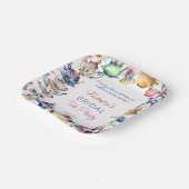 Alice im Wunderland Brautparty Tee Party Pappteller (Gewinkelt)