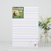 Alice im Wunderland Briefpapier (Stehend Vorderseite)