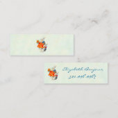 Alice im Wunderland ~ Business & Calling Card Telefonnummerkarte (Vorne/Hinten)
