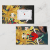 Alice im Wunderland Business Cards Visitenkarte (Vorne/Hinten)