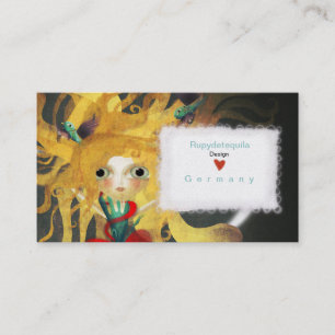 Alice im Wunderland Business Cards Visitenkarte
