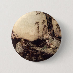 Alice im Wunderland Button