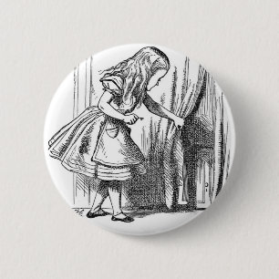 Alice im Wunderland Button