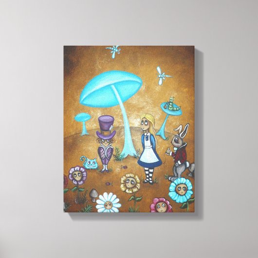 Alice im Wunderland Canvas Print - In Wonder Leinwanddruck (Vorderseite)