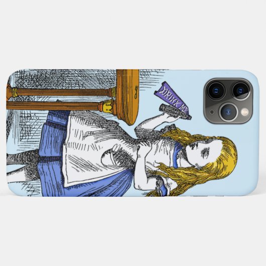 Alice im Wunderland Case-Mate iPhone Hülle (Rückseite (Horizontal))
