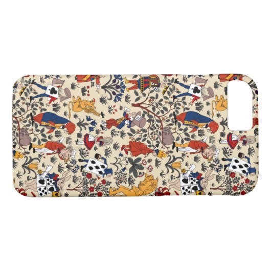 Alice im Wunderland Case-Mate iPhone Hülle (Rückseite (Horizontal))