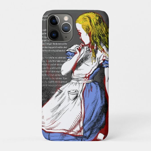 Alice im Wunderland Case-Mate iPhone Hülle (Rückseite)