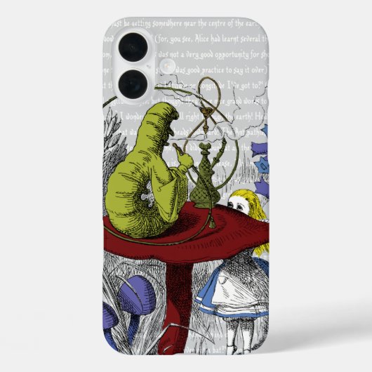 Alice im Wunderland Case-Mate iPhone Hülle (Rückseite)