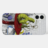 Alice im Wunderland Case-Mate iPhone Hülle (Rückseite (Horizontal))