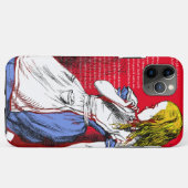Alice im Wunderland Case-Mate iPhone Hülle (Rückseite (Horizontal))