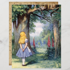 Alice im Wunderland, Cat Scrapbook Cheshire
