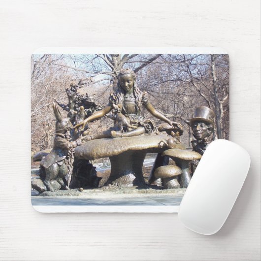 Alice im Wunderland Central Park Mousepad (Mit Mouse)