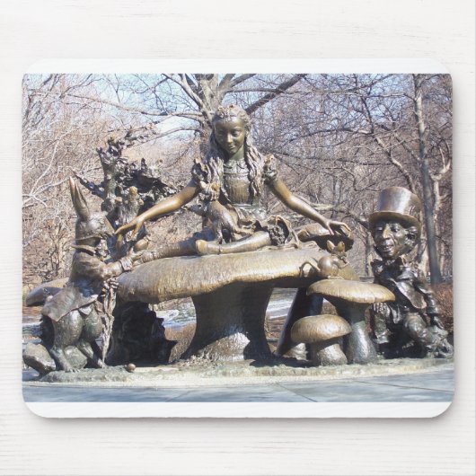 Alice im Wunderland Central Park Mousepad (Vorne)