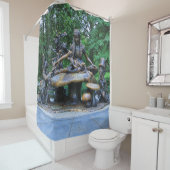 Alice im Wunderland - Central Park NYC Duschvorhang (Beispiel)