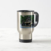 Alice im Wunderland - Central Park NYC Reisebecher (VorderseiteRechts)