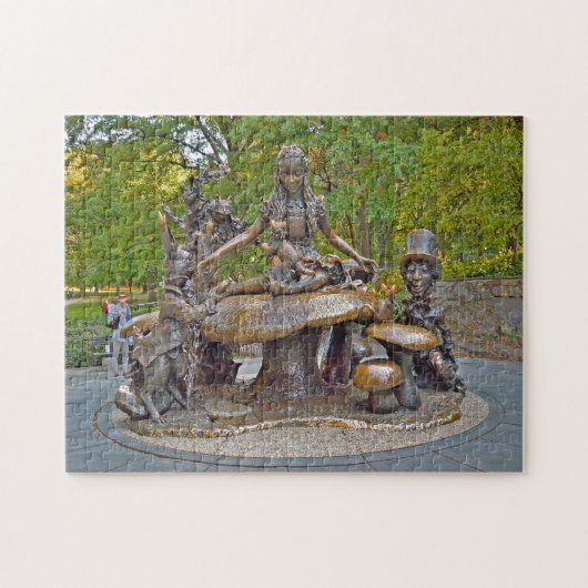 Alice im Wunderland Central Park. Puzzle (Horizontal)