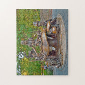 Alice im Wunderland Central Park. Puzzle (Vertikal)