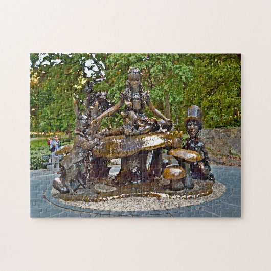 Alice im Wunderland Central Park. Puzzle (Horizontal)