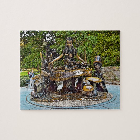 Alice im Wunderland Central Park. Puzzle (Horizontal)
