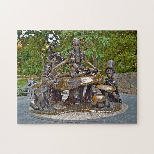 Alice im Wunderland Central Park. Puzzle (Horizontal)