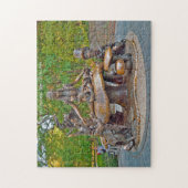 Alice im Wunderland Central Park. Puzzle (Vertikal)