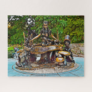 Alice im Wunderland Central Park. Puzzle