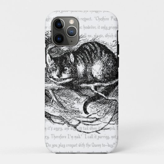 Alice im Wunderland | Cheshire Cat Case-Mate iPhone Hülle (Rückseite)
