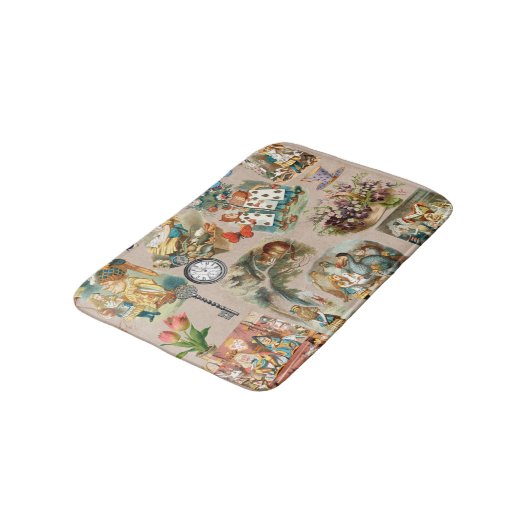 Alice im Wunderland Cheshire Cat Characters Badematte (Schrägansicht)