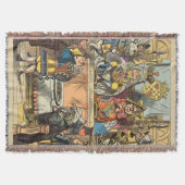 Alice im Wunderland Cheshire Cat Characters Decke (Vorderseite)