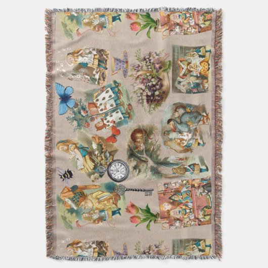 Alice im Wunderland Cheshire Cat Characters Decke (Vorderseite Vertikal)